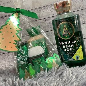 NEW Bath & Body Works Vanilla Bean Noel Body Set